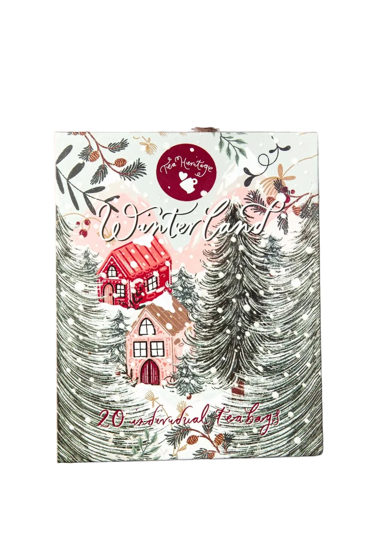 Tea Heritage Winterland – Cofanetto regalo con 20 bustine di tè e tisana bio