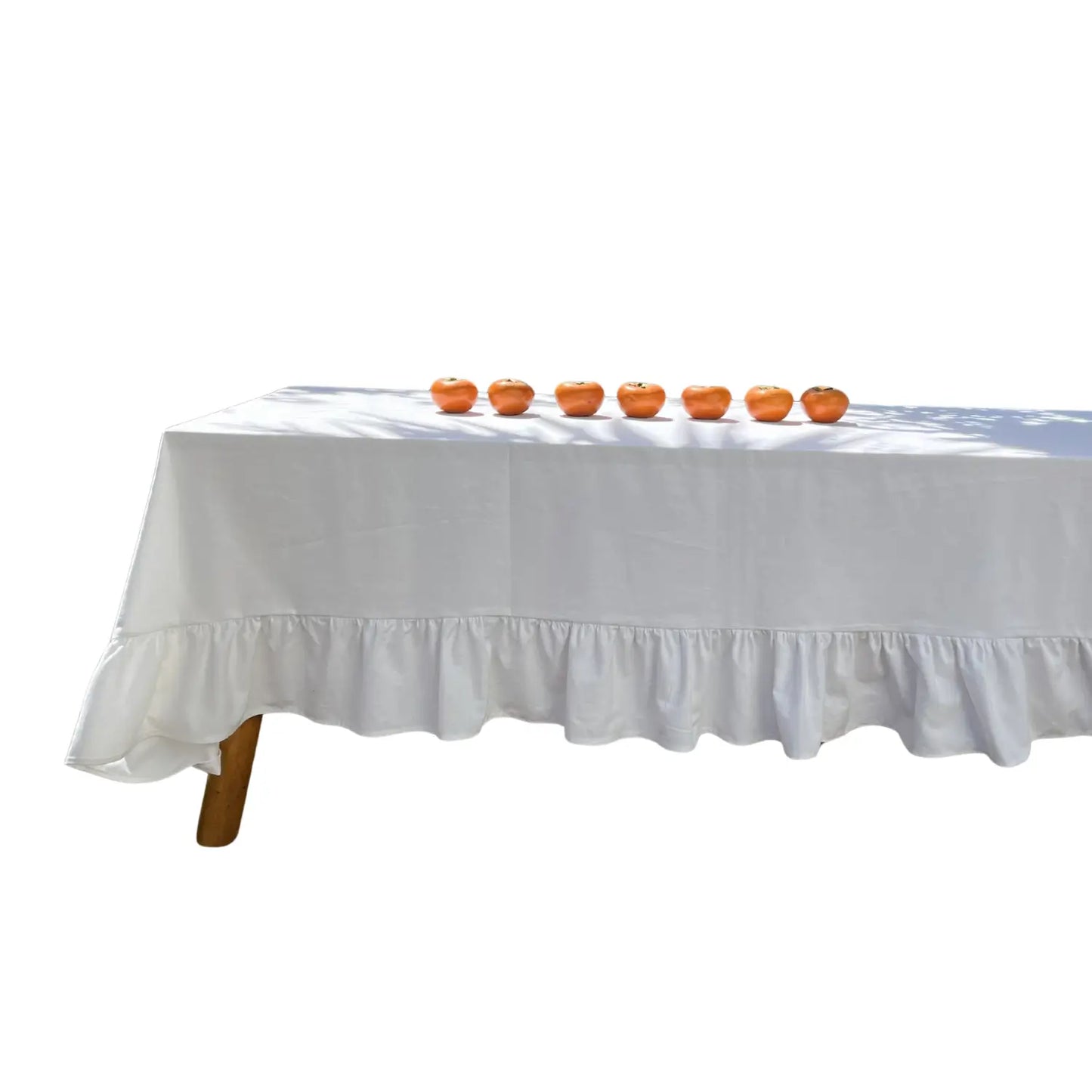 Tovaglia Domenica Artigianale in Cotone con Rouge | Tovaglia Elegante 240x140