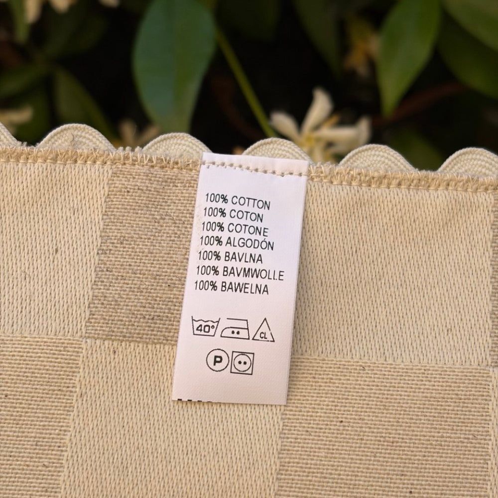 Tovaglietta Americana Scacco Matto in Cotone 100%