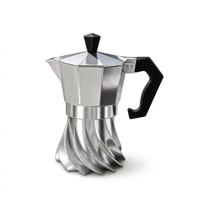 Turbo Moka TM2 caffettiera 2 tazze in alluminio