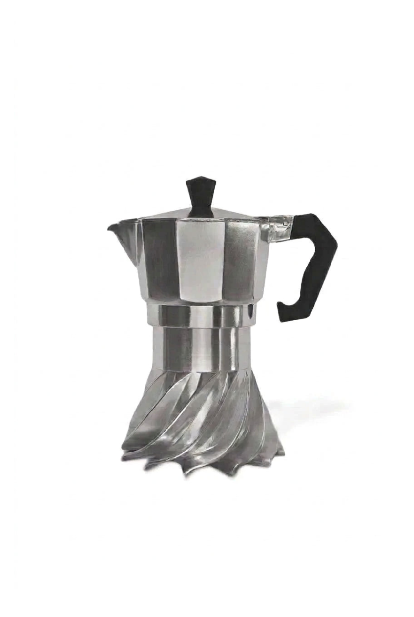Turbo Moka TM2 caffettiera 2 tazze in alluminio