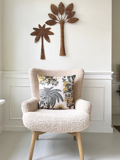 Vanilla Fly Cuscino Velluto Retro Velluto - Green Palm