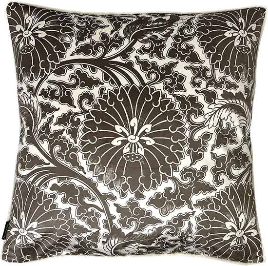 Vanilla Fly Cuscino Velluto Retro Velluto - Brown Circle