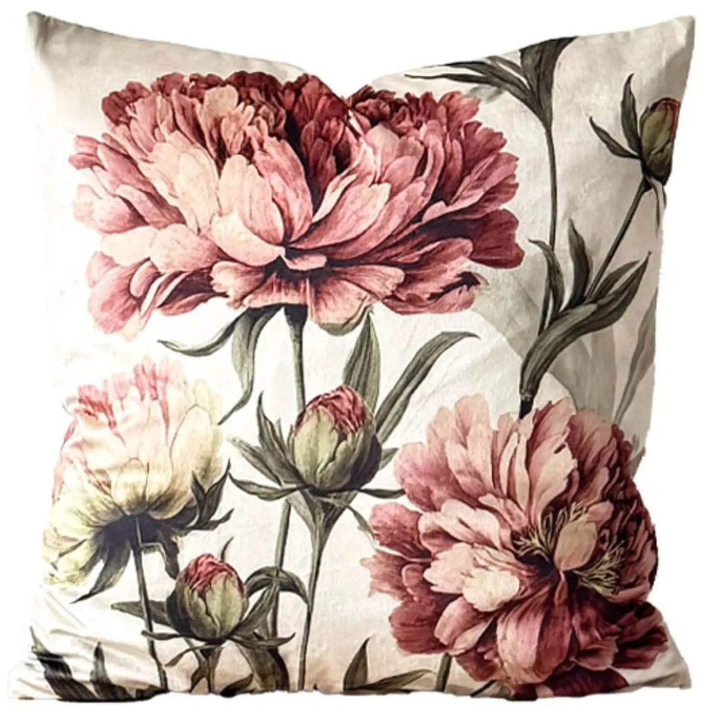 Vanilla Fly Cuscino Velluto Retro Velluto - Blush Bloom