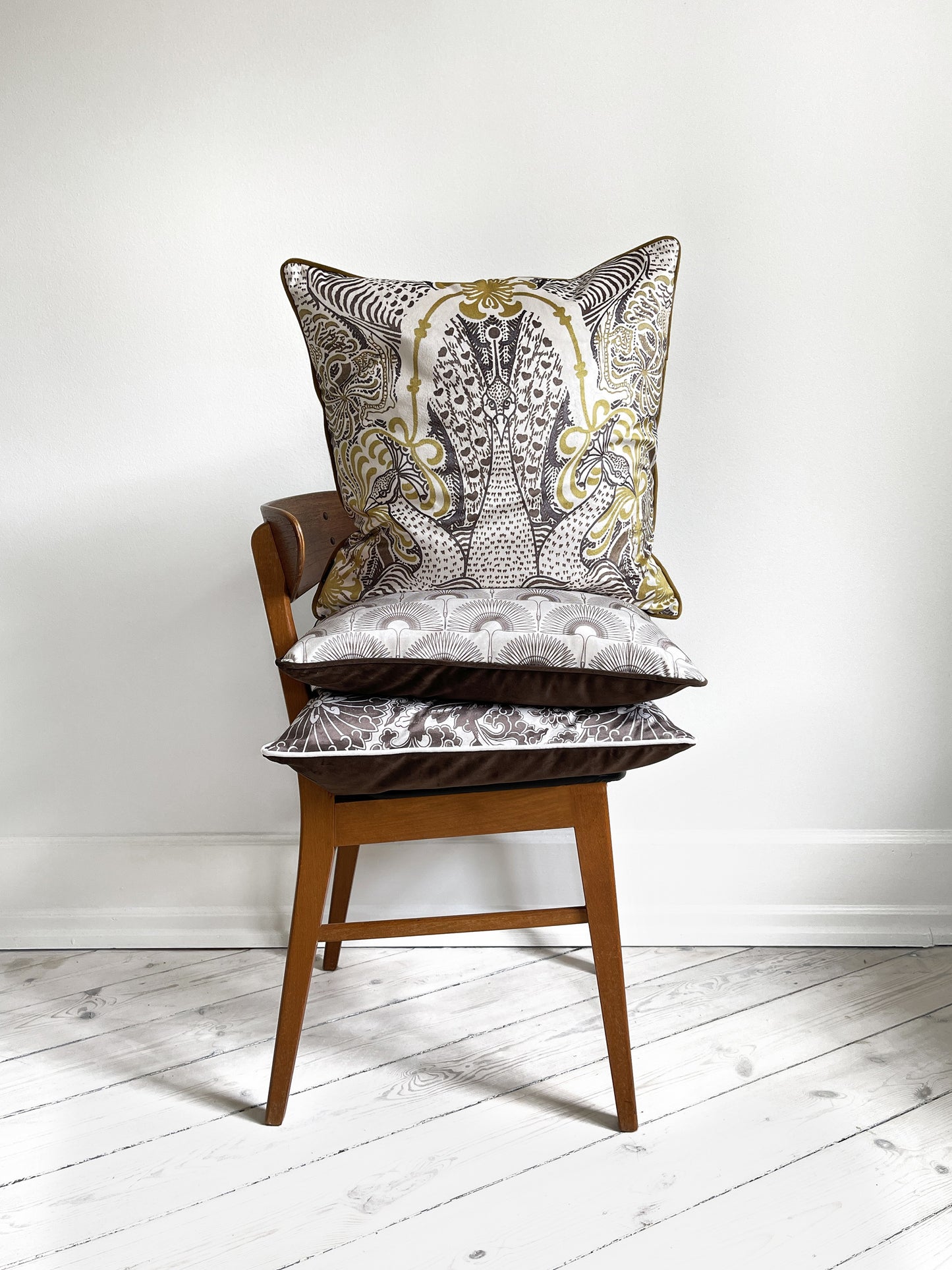 Vanilla Fly Cuscino Velluto Retro Velluto - Brown Fan