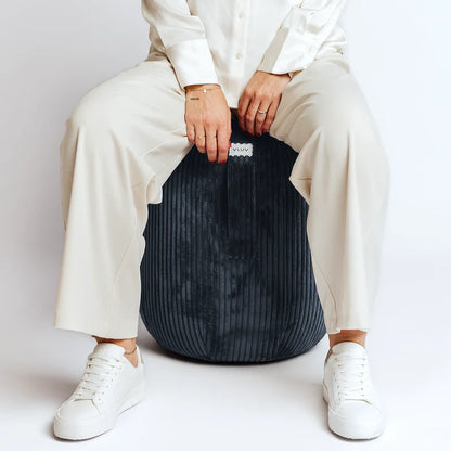 VLUV KAPSUL VLIP Sgabello Ergonomico Balance in Velluto a Coste