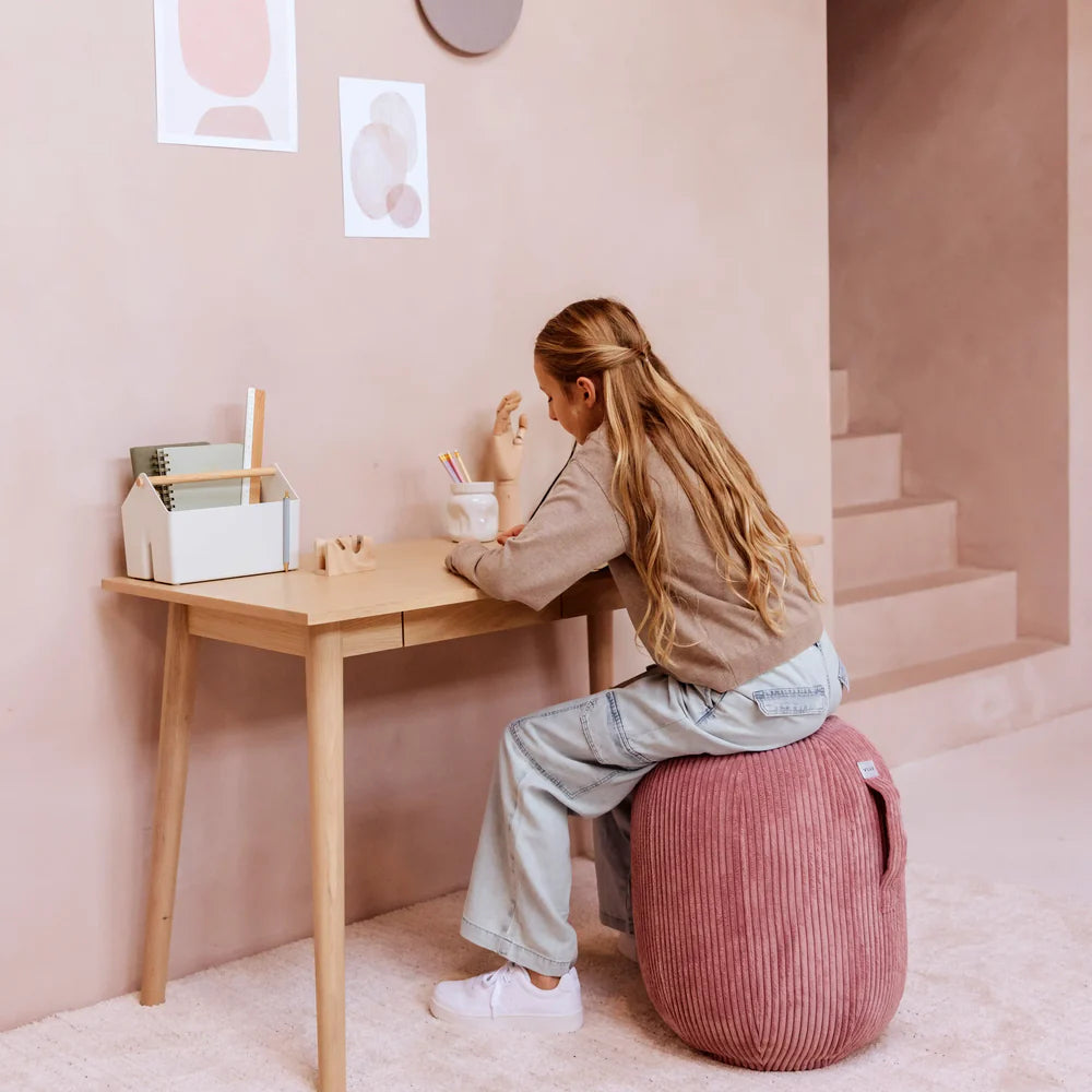 VLUV KAPSUL VLIP Sgabello Ergonomico Balance in Velluto a Coste