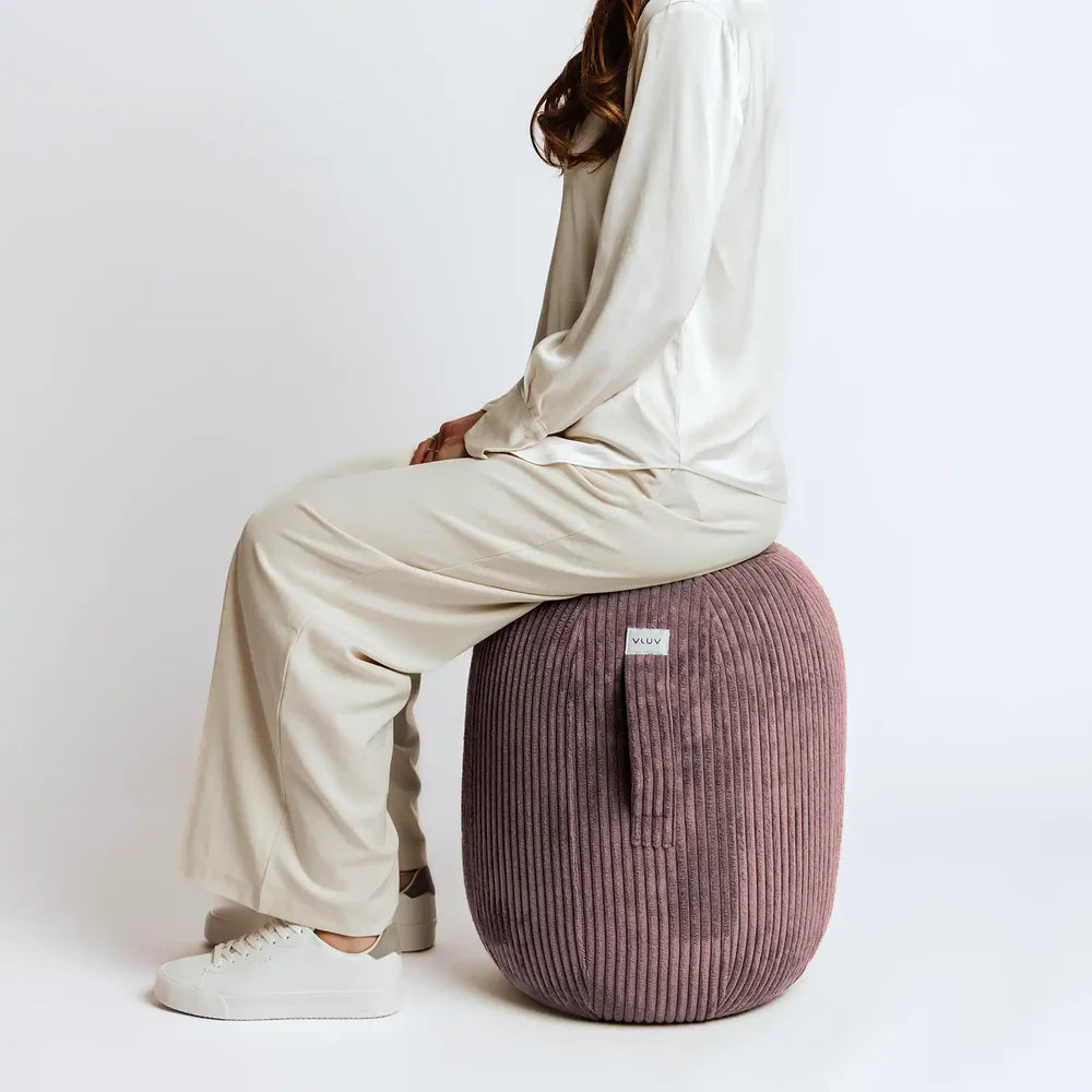 VLUV KAPSUL VLIP Sgabello Ergonomico Balance in Velluto a Coste