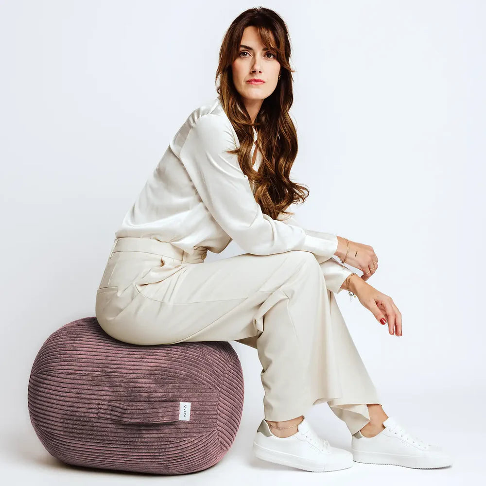 VLUV KAPSUL VLIP Sgabello Ergonomico Balance in Velluto a Coste