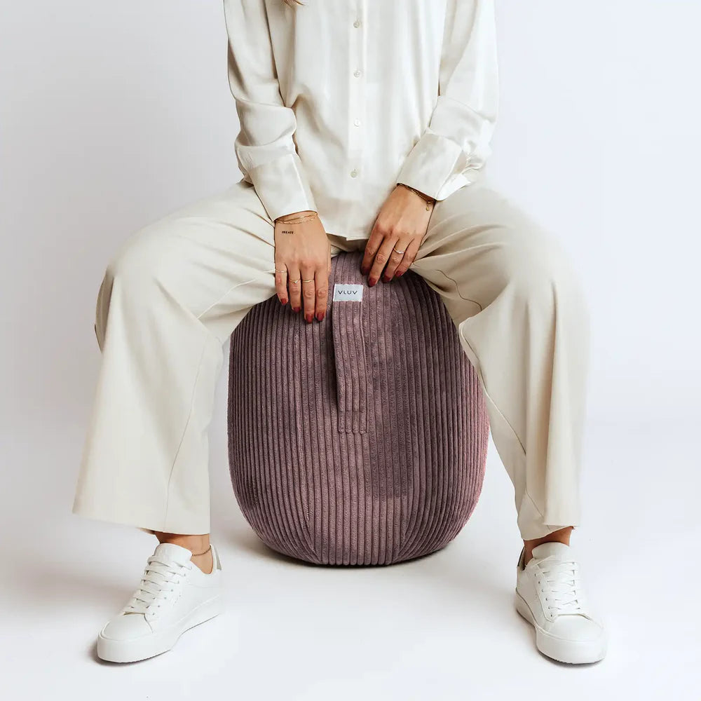 VLUV KAPSUL VLIP Sgabello Ergonomico Balance in Velluto a Coste