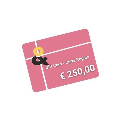 Gift Card U&M - Carta Regalo 250€
