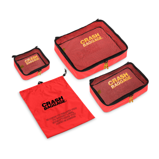 Crash Baggage Kit da viaggio Easy Life - Rosso