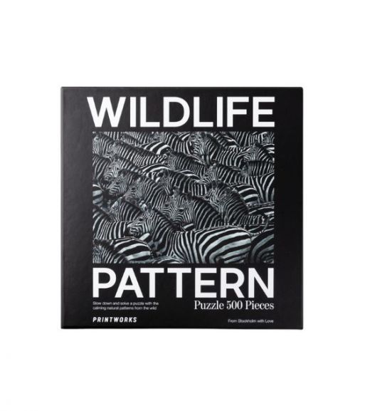 Printworks Puzzle - Motivo della fauna selvatica, Zebra (500 pezzi)