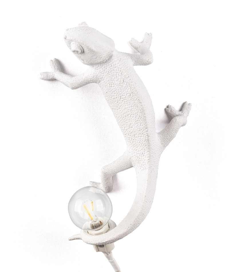 Seletti Chameleon Lamp Going Up Lampada da Parete Camaleonte
