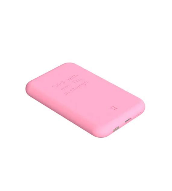 Kreafunk toCHARGE QI Caricatore Wireless - Fresh Pink
